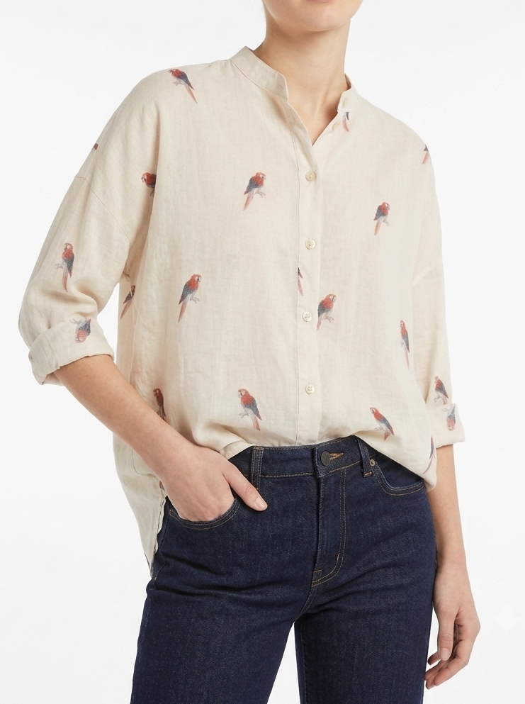 CAMICIA PAPPAGALLI GLAMOURMIA