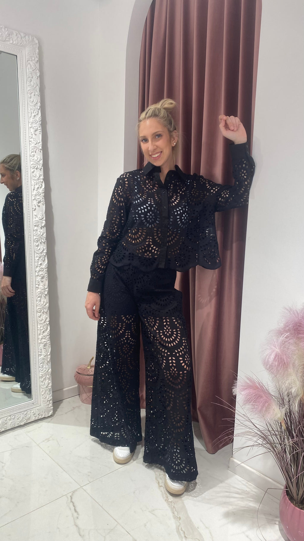 PANTALONE TRAFORATO