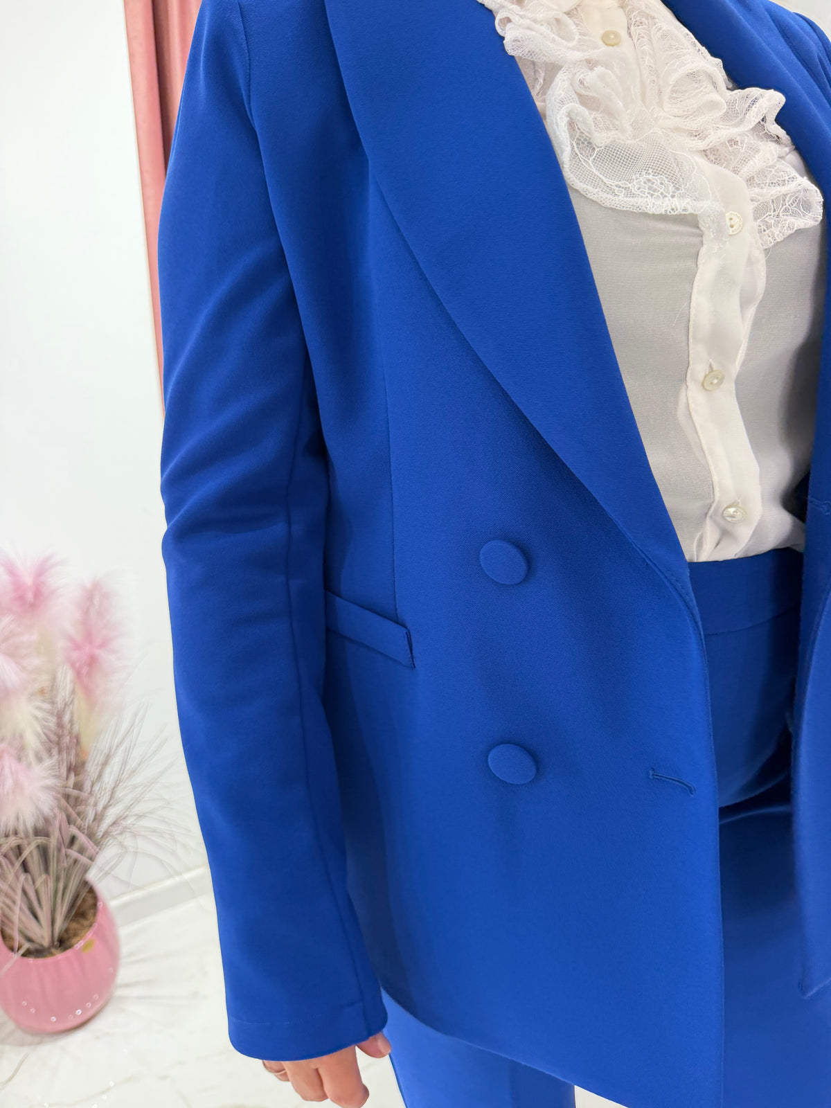 COMPLETO BLU ELETTRICO RINASCIMENTO CURVY