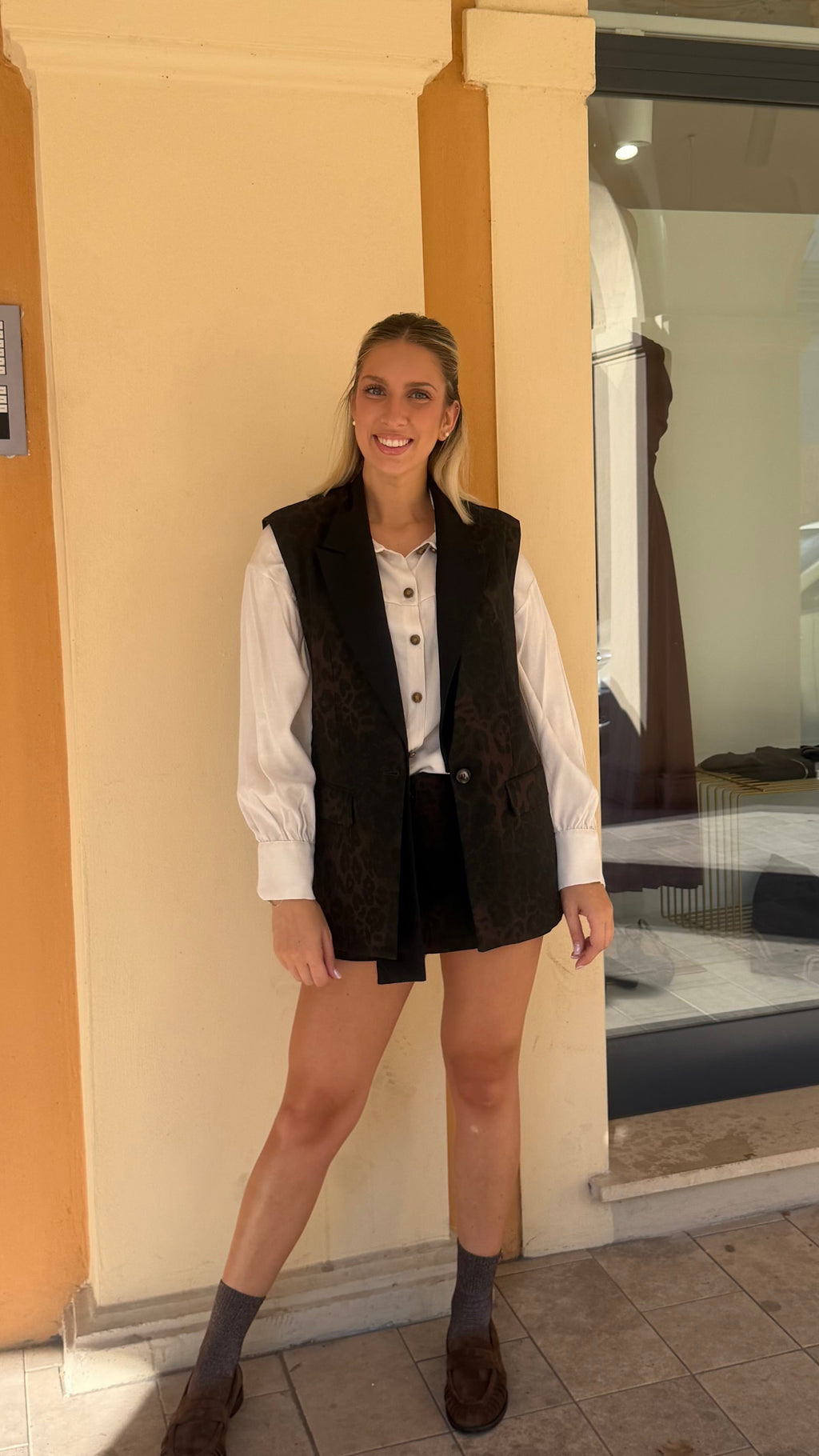 GILET MACULATO