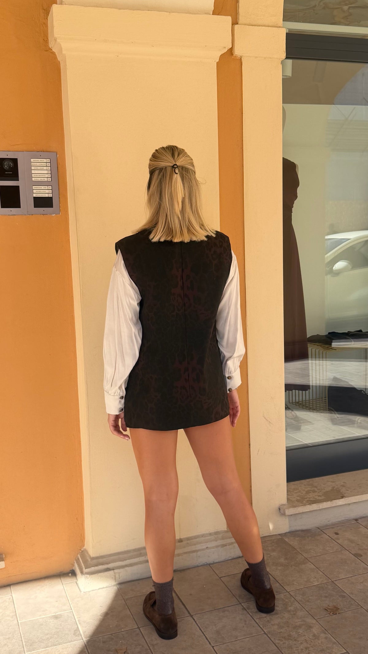 GILET MACULATO