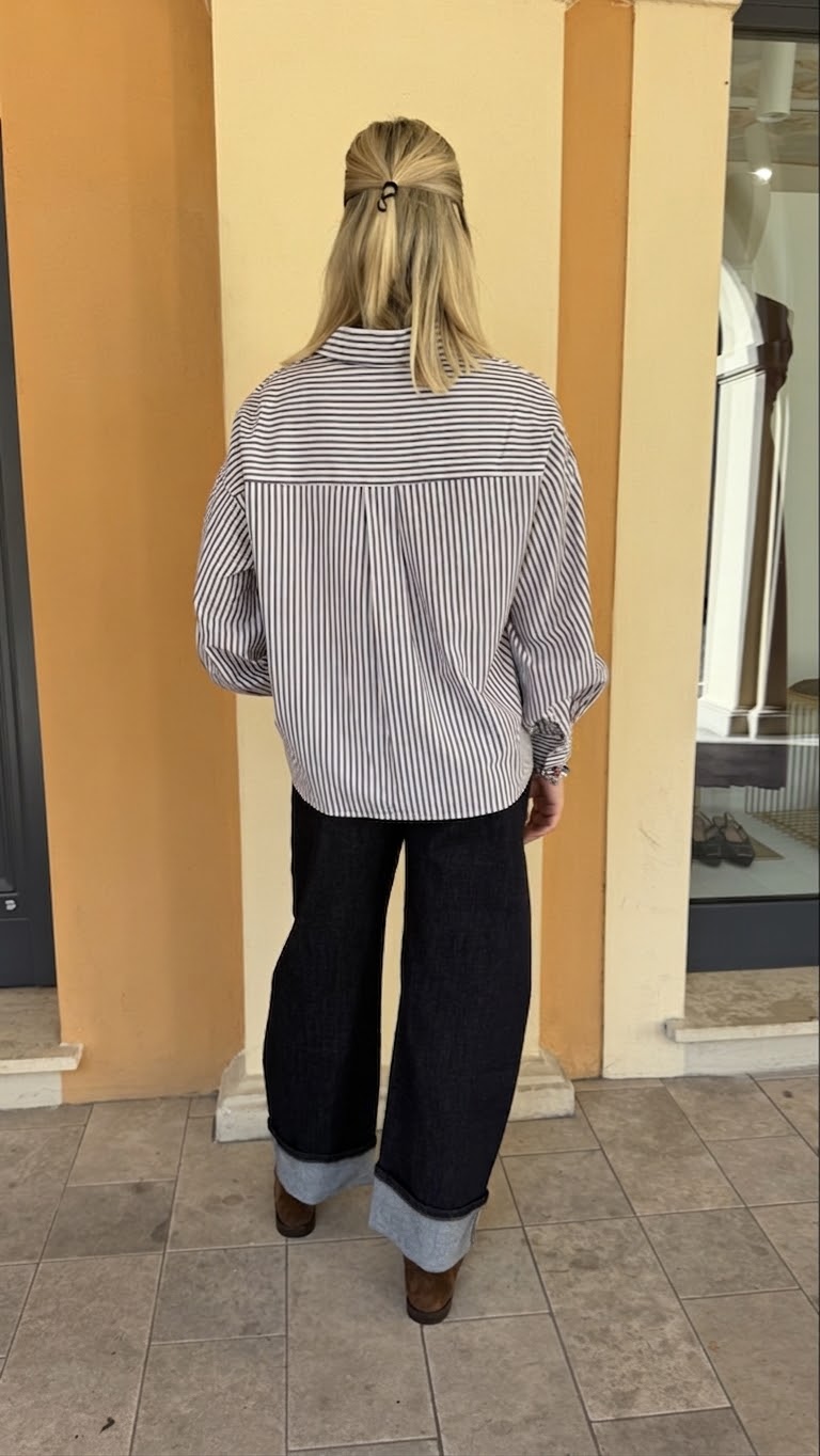 CAMICIA TASCA PAILLETTES