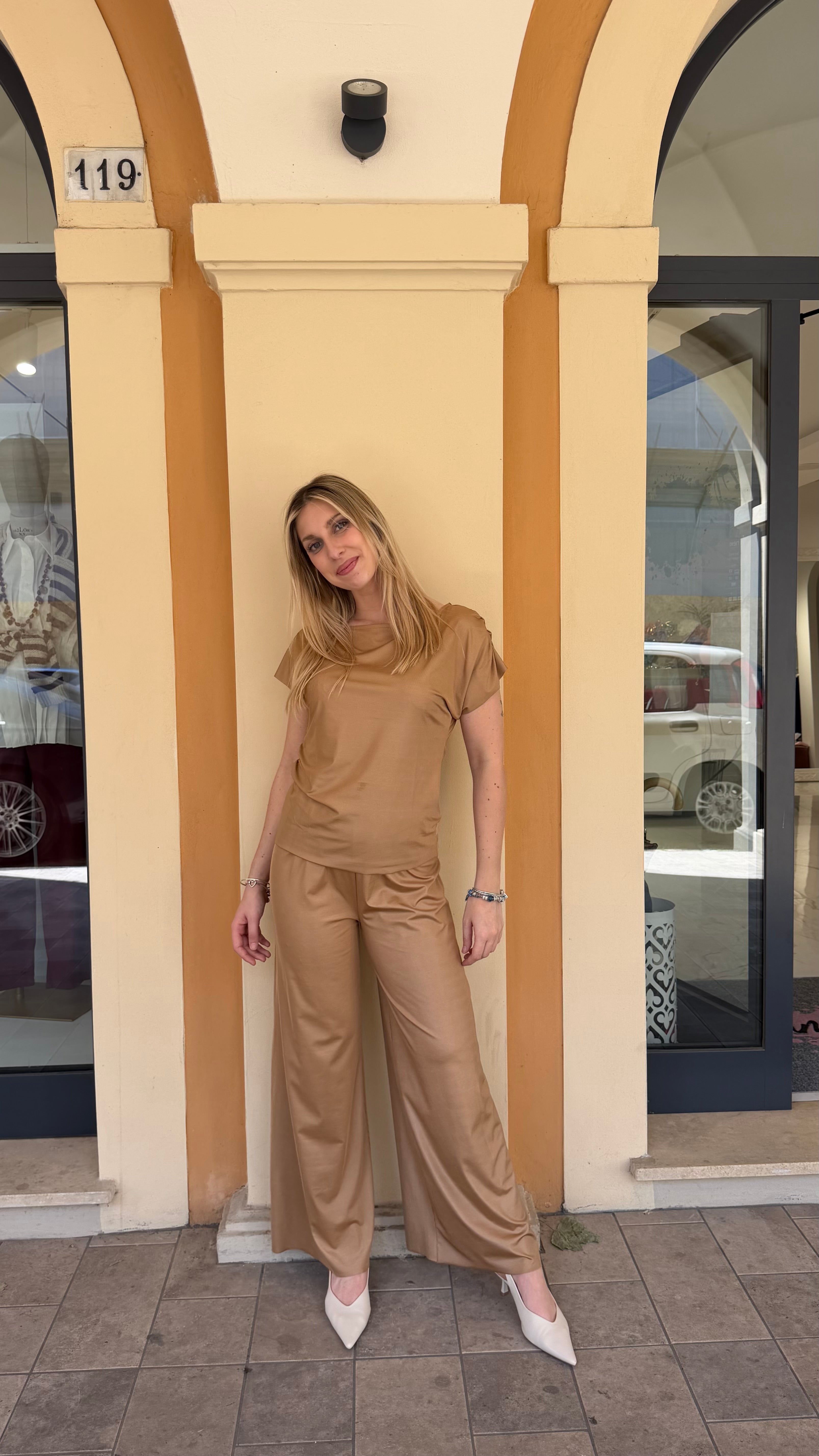 PANTALONE NOCCIOLA
