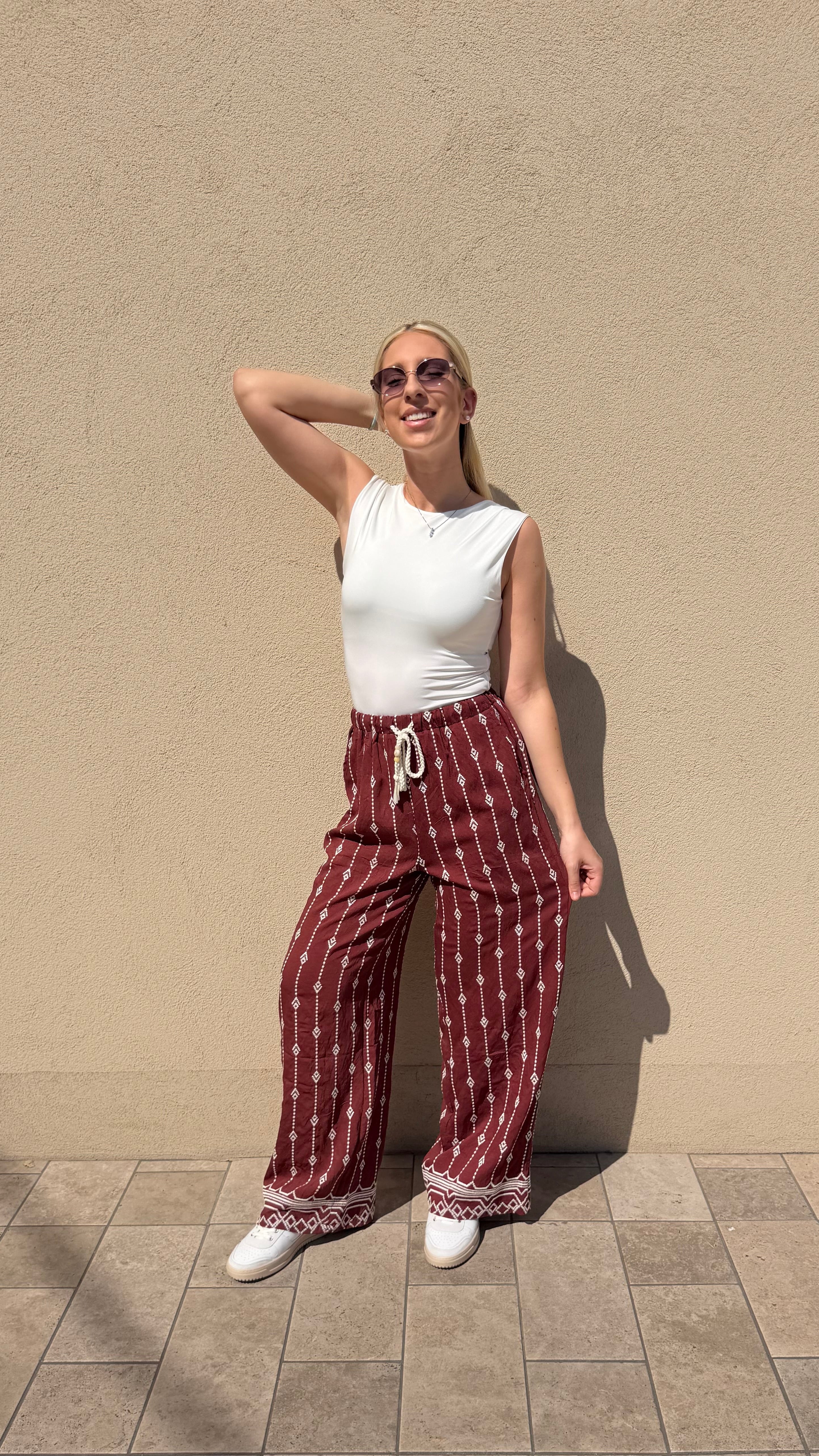 PANTALONE RICAMATO
