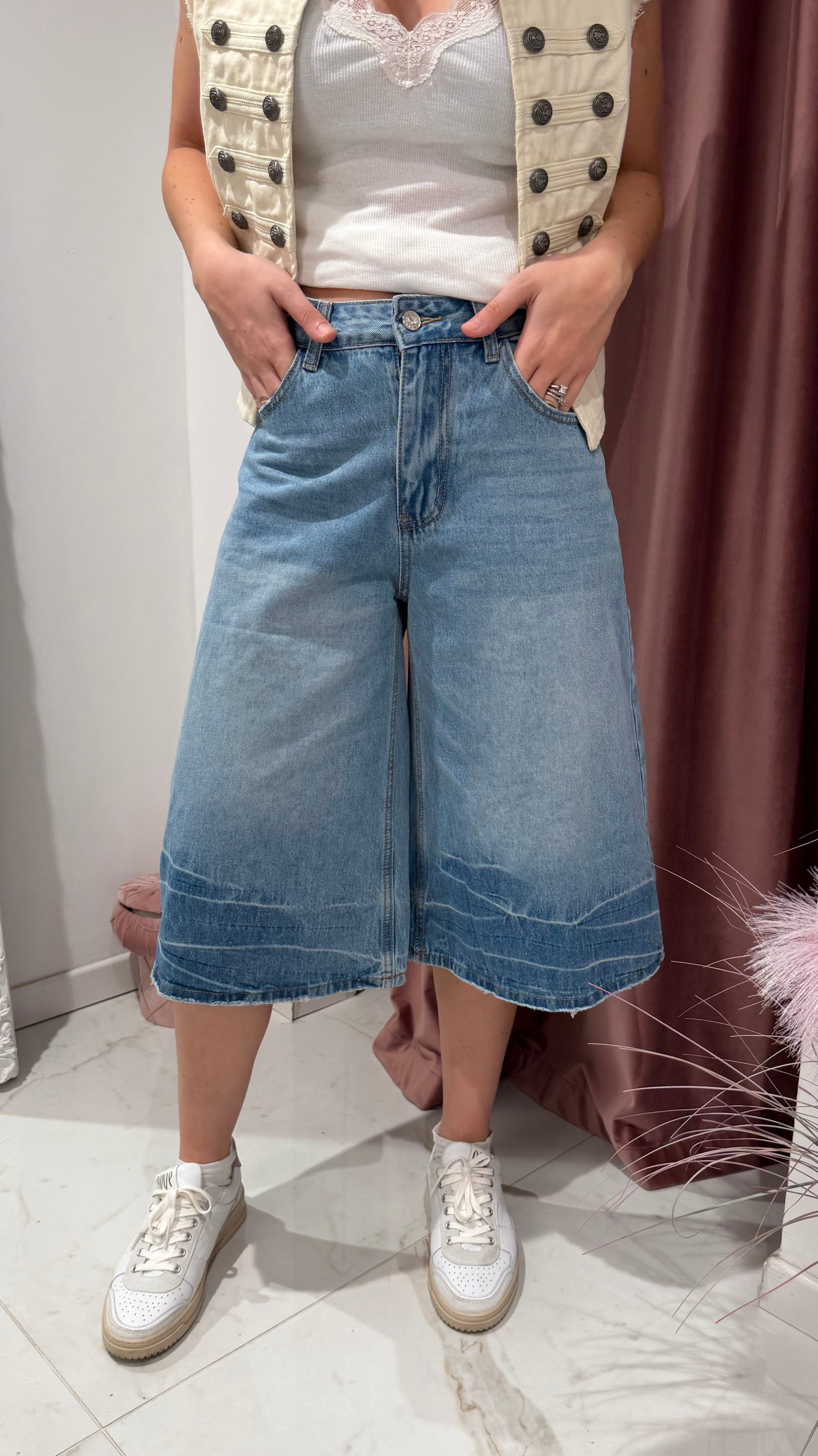 JEANS BERMUDA