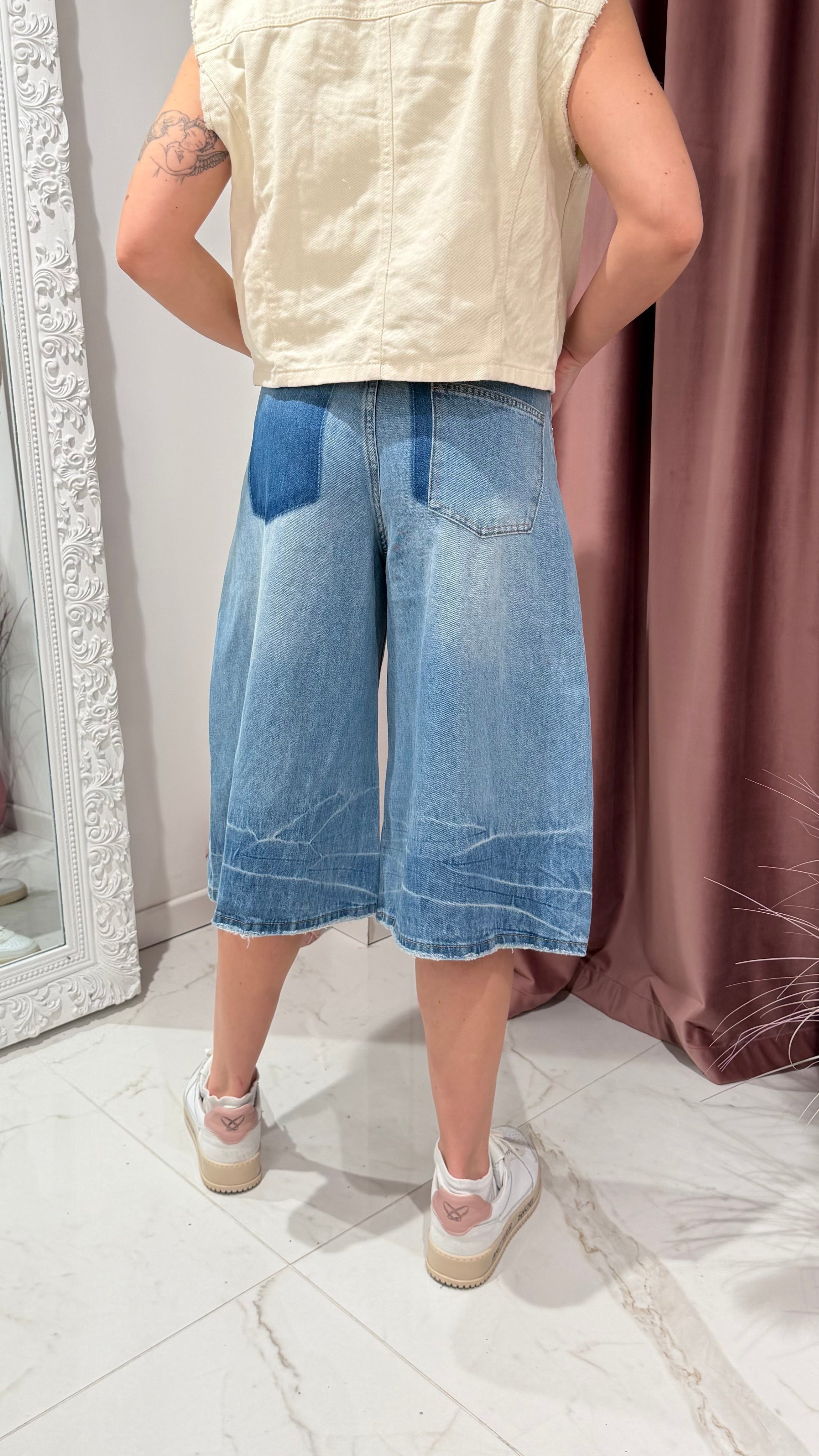 JEANS BERMUDA