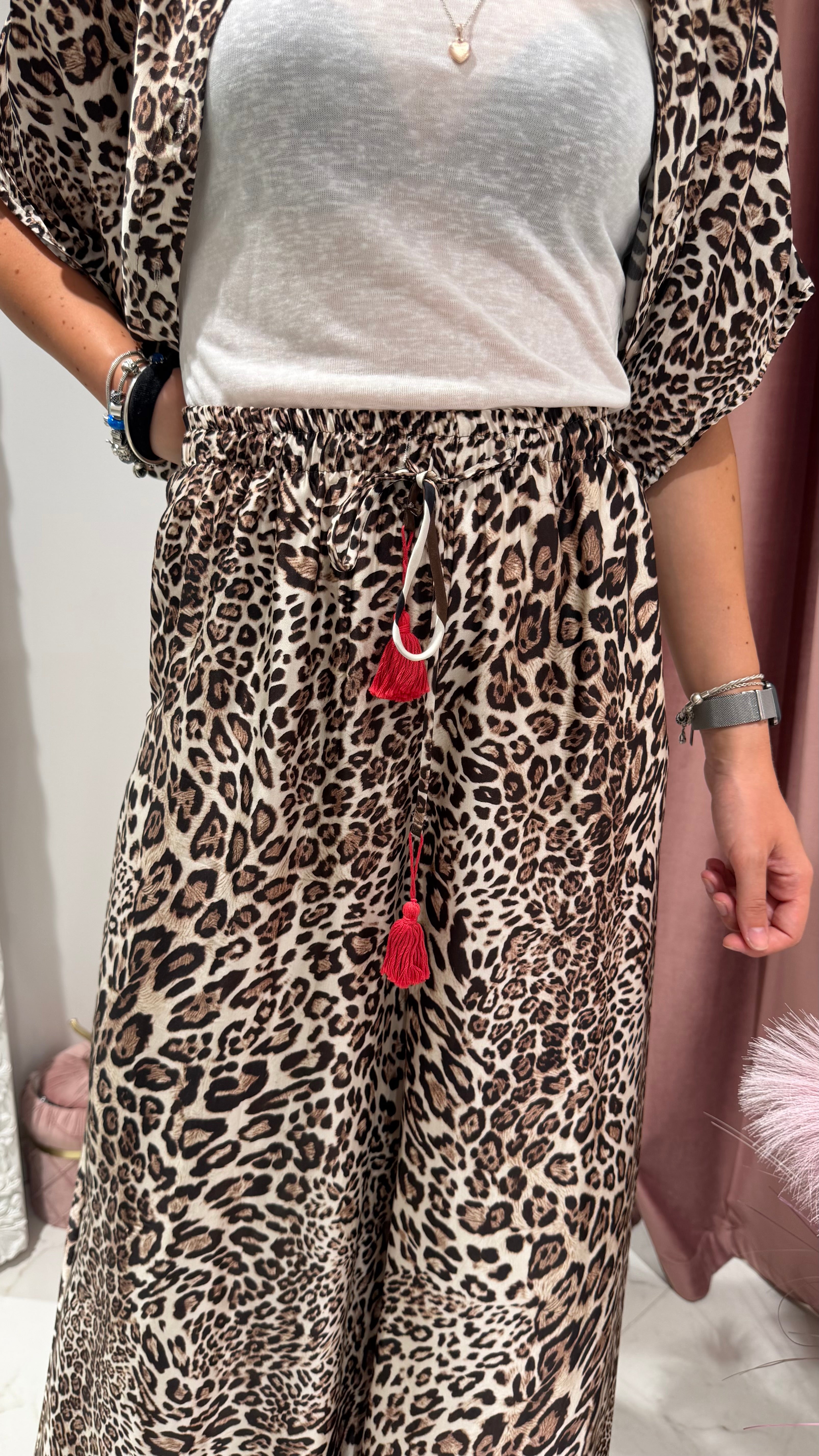 PANTALONE LEOPARDATO