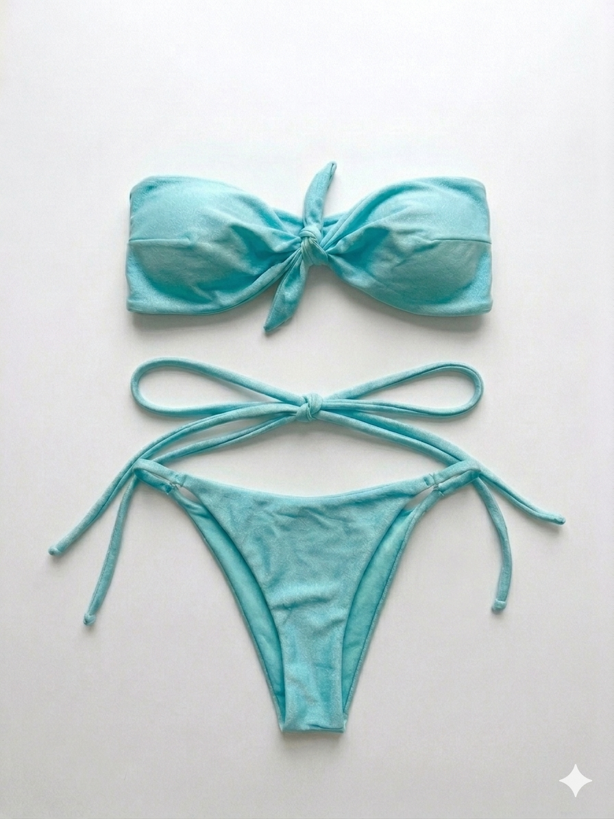 BIKINI AZZURRO PERLATO MATINÉE