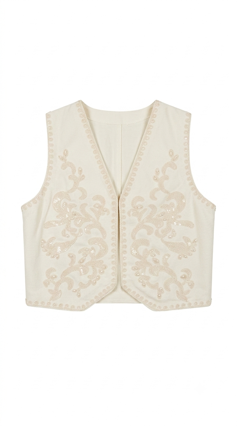 GILET PERLA SUSY MIX