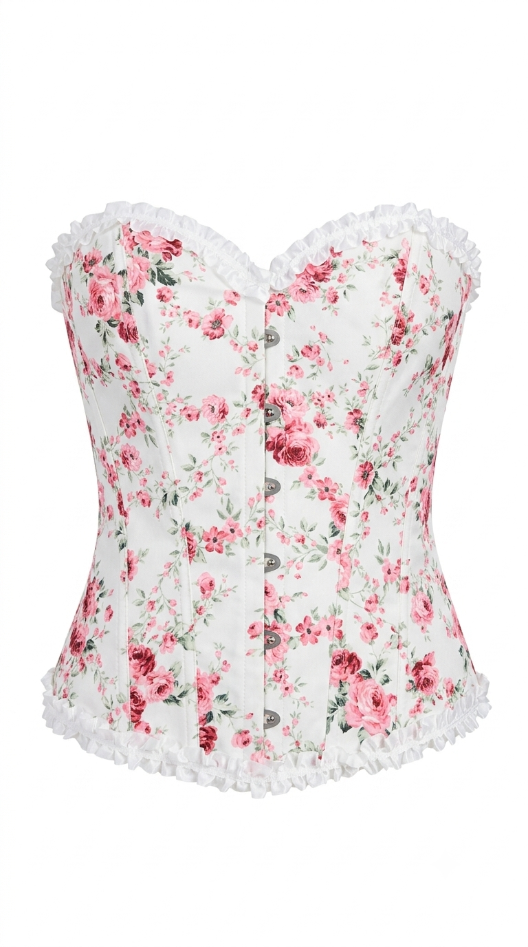 CORSETO FLOREALE GLAMOURMIA